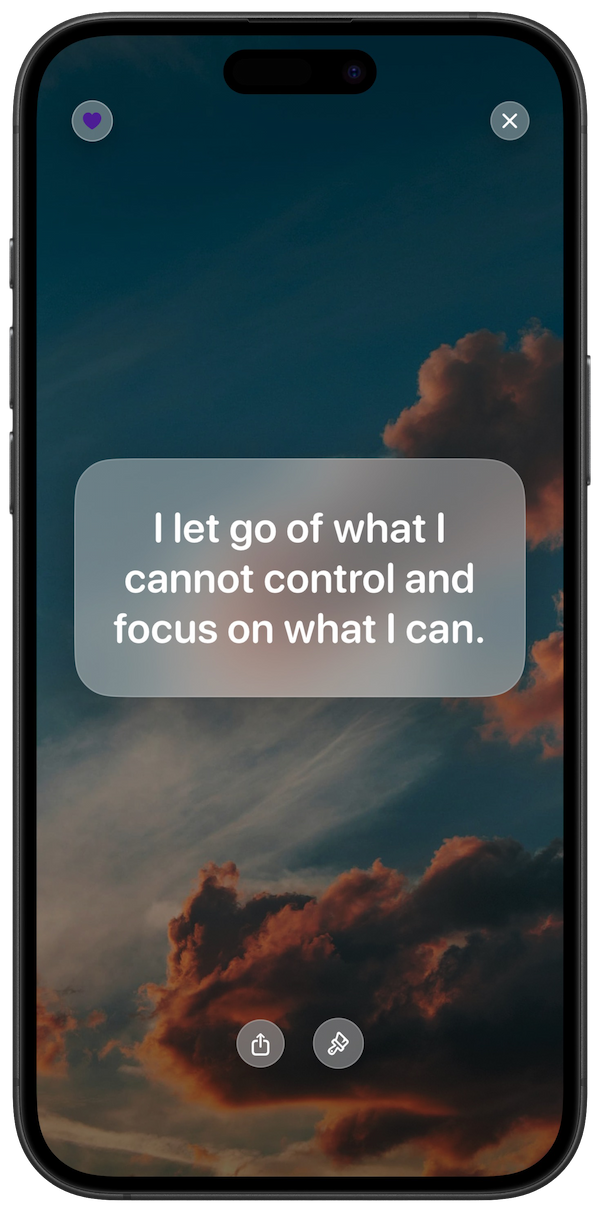 PureMind Affirmations screenshot